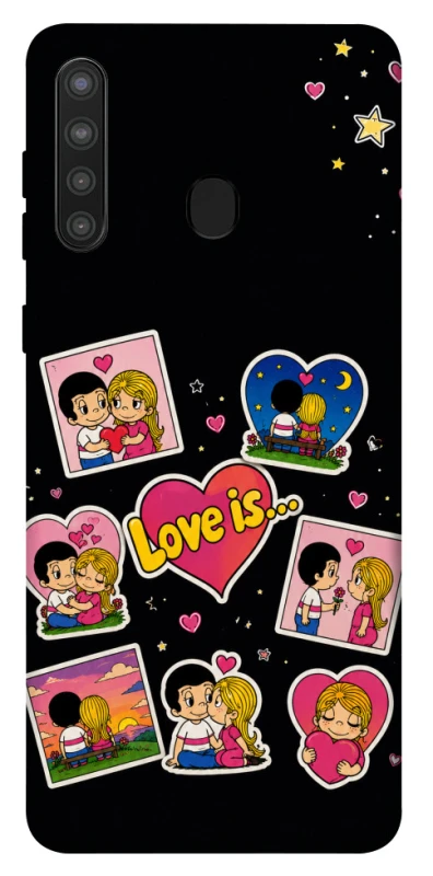 Чохол на Samsung Galaxy A21 Love is фото 1 з 1
