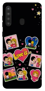 Чохол на Samsung Galaxy A21 Love is фото 1 з 1