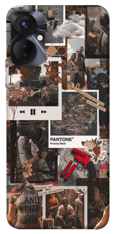 Чохол на TECNO Spark 9 Pro (KH7n) PUBG Collage фото 1 з 1