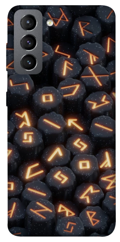 Чехол на Samsung Galaxy S21 FE Огненые руны фото 1 из 1