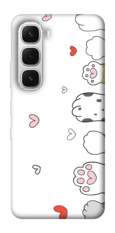 Чехол на Infinix Hot 60i Paws фото 1 из 1