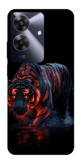 Чохол на Realme Note 60 fire tiger фото 1 з 1