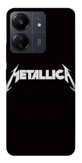 Чехол на Xiaomi Poco C65 Metallica logo фото 1 Чехол на Xiaomi Poco C65 Metallica logo фото 1 из 1