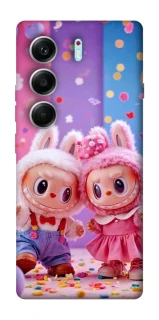 Чехол на Tecno Camon 40 Pro 5G Labubu twins ver.3 фото 1 из 1