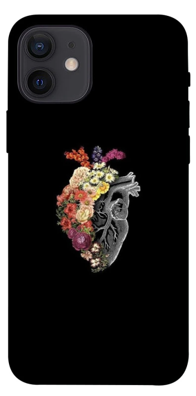 Чохол на Apple iPhone 12 (6.1") Heart with flowers фото 1 з 1