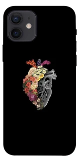 Чохол на Apple iPhone 12 (6.1") Heart with flowers фото 1 з 1