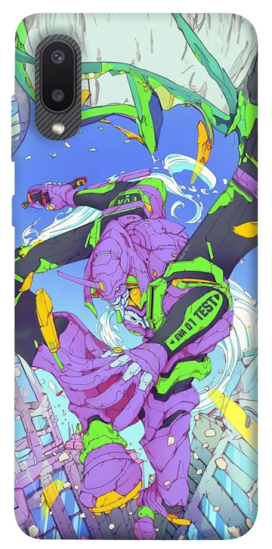 Чохол на Samsung Galaxy A02 Євангеліон v2 фото 1 з 1