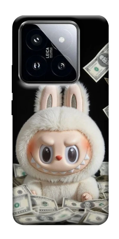 Чохол на Xiaomi 14 Pro Dollar Labubu фото 1 з 1