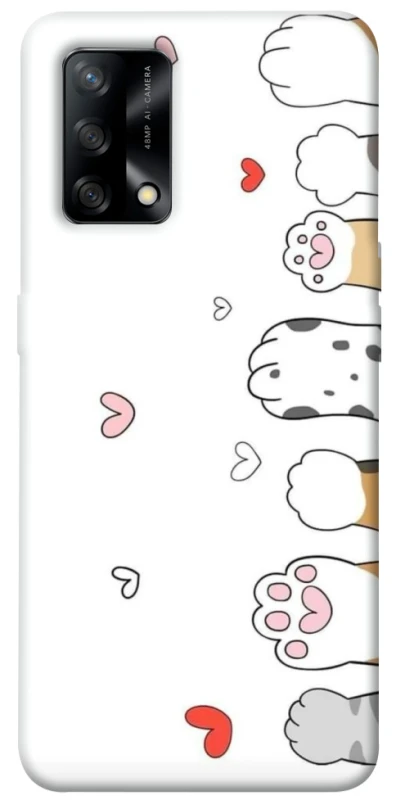 Чехол на Oppo A74 4G Paws фото 1 из 1