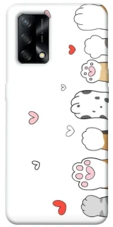 Чехол на Oppo A74 4G Paws фото 1 из 1