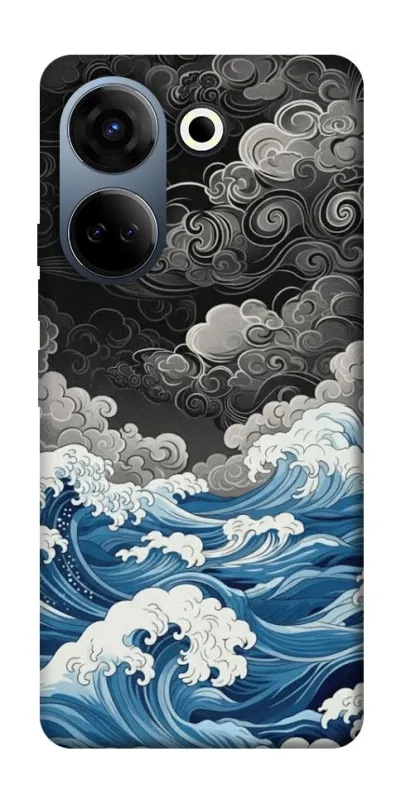 Чохол на TECNO Camon 20 Pro (CK7n) Japan wave фото 1 з 1