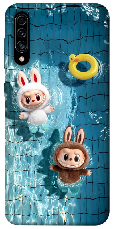 Чохол на Samsung Galaxy A50 (A505F) / A50s / A30s Labubu in the pool фото 1 з 1