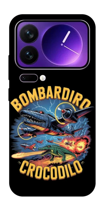 Чохол на Xiaomi 17 Pro Max Bombardino Crocodilo v2 фото 1 з 1