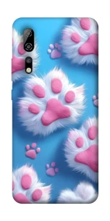 Чехол на ZTE Axon 10 Pro Cat paw фото 1 из 1