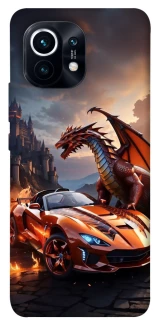 Чохол на Xiaomi Mi 11 Сar and dragon фото 1 з 1