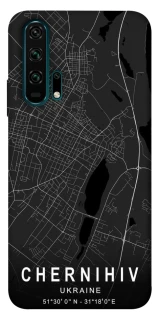 Чехол на Huawei Honor 20 Pro Chernihiv map фото 1 из 1