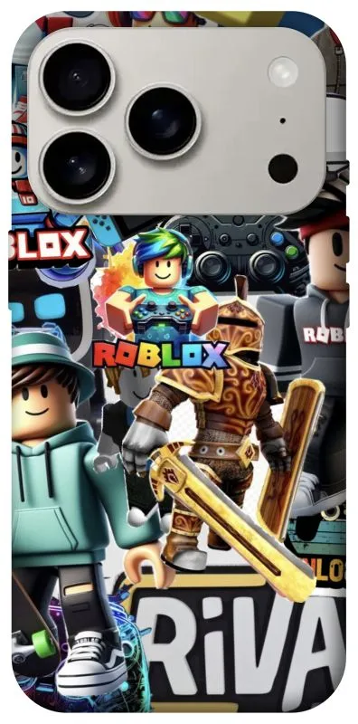 Чохол на Apple iPhone 18 Pro Roblox collage ver.1 фото 1 з 2