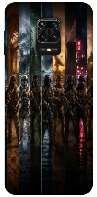 Чохол на Xiaomi Redmi Note 9s / Note 9 Pro / Note 9 Pro Max Counter-Strike ver.3 фото 1 з 1