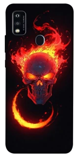 Чехол на ZTE Blade A51 Blood Skull фото 1 из 1