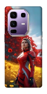 Чехол на Infinix Note 50 Pro+ Cyber space girl ver.5 фото 1 из 1