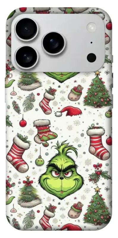 Чехол на Apple iPhone 18 Pro Max Grinch mood ver.3 фото 1 из 1