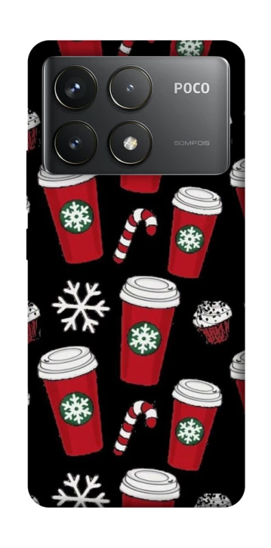 Чохол на Xiaomi Poco F6 Pro Новорічний v40 фото 1 з 1