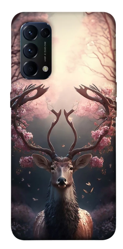 Чохол на Oppo Reno 5 4G Скандинавський олень v3 фото 1 з 1