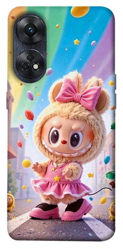 Чохол на Oppo Reno 8T 4G Labubu rainbow фото 1 з 1