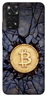 Чохол на Xiaomi Redmi Note 11 (Global) / Note 11S Bitcoin cracks фото 1 з 1