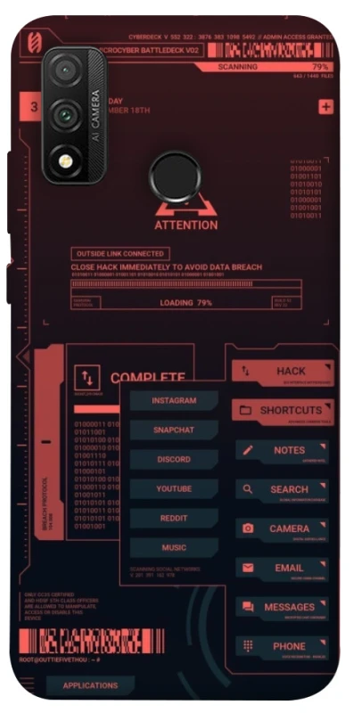 Чохол на Huawei P Smart (2020) Attention фото 1 з 1