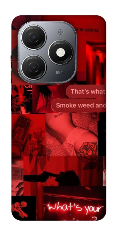 Чохол на TECNO Spark 20 Love collage ver.1 фото 1 з 1