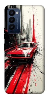 Чехол на TECNO Camon 18 Pro Painted Mustang фото 1 из 1