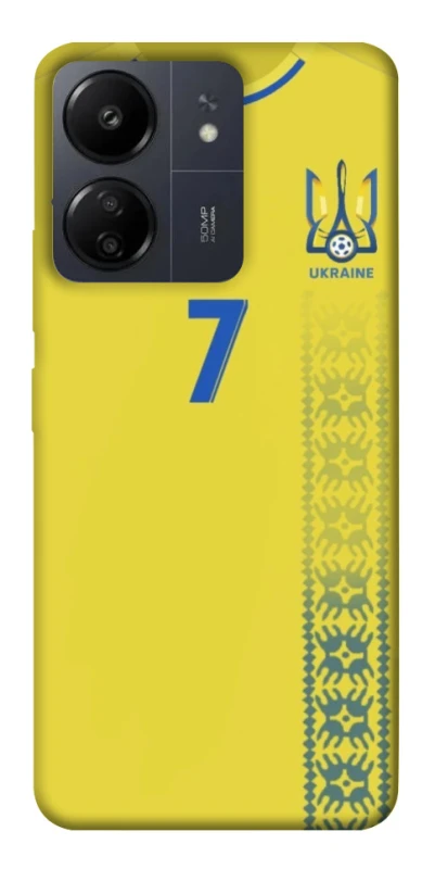 Чехол на Xiaomi Poco C65 UA-Football ver.3 фото 1 из 1