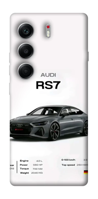 Чехол на Tecno Camon 40 Audi RS7 фото 1 из 1