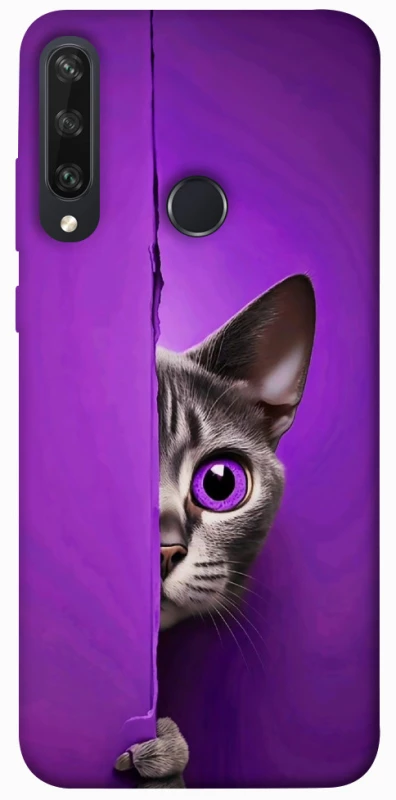 Чохол на Huawei Y6p Кіт-підглядач фото 1 з 1