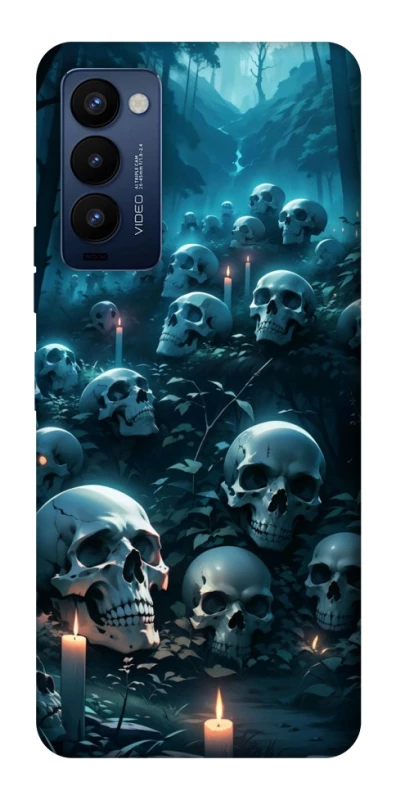 Чехол на TECNO Camon 18 Pro Skulls v3 фото 1 из 1