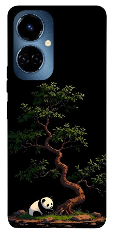Чохол на TECNO Camon 19 Panda and tree фото 1 з 1