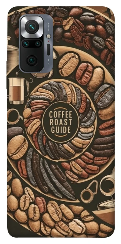 Чехол на Xiaomi Redmi Note 10 Pro Coffee roast guide фото 1 из 1