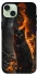 Чехол на Apple iPhone 15 Plus (6.7") Огненный кот фото 1 из 1