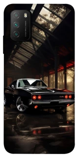 Чехол на Xiaomi Poco M3 Black classic car фото 1 из 1