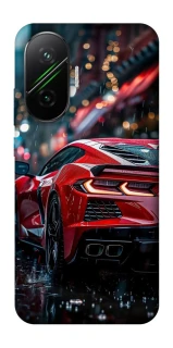 Чехол на Xiaomi Poco F7 Red sports car фото 1 из 1