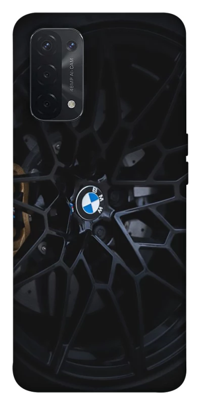 Чехол на Oppo A54 5G / A74 5G Wheel BMW фото 1 из 1