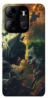 Чехол на Tecno Spark Go 2023 Batman and the Joker фото 1 из 1
