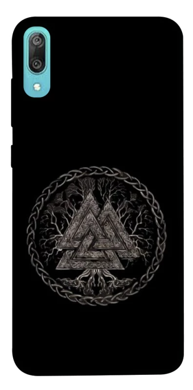 Чехол на Huawei Y6 Pro (2019) Валькнут v3 фото 1 из 1