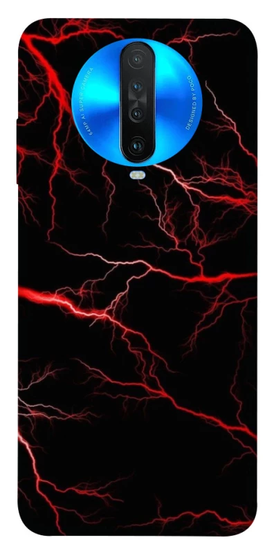 Чохол на Xiaomi Redmi K30 Червона молнія фото 1 з 1