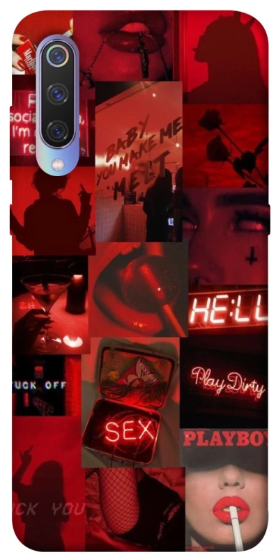 Чехол на Xiaomi Mi 9 Love collage ver.3 фото 1 из 1