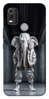 Чехол на Nokia C21 Plus Слон v2 фото 1 из 1