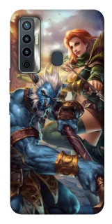 Чехол на TECNO Camon 17 Dota heroes фото 1 из 1