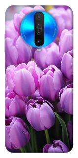 Чехол на Xiaomi Redmi K30 Фиолетовые тюльпаны фото 1 из 1