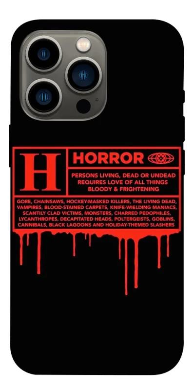 Чехол на Apple iPhone 13 Pro (6.1") Horror Halloween фото 1 из 1